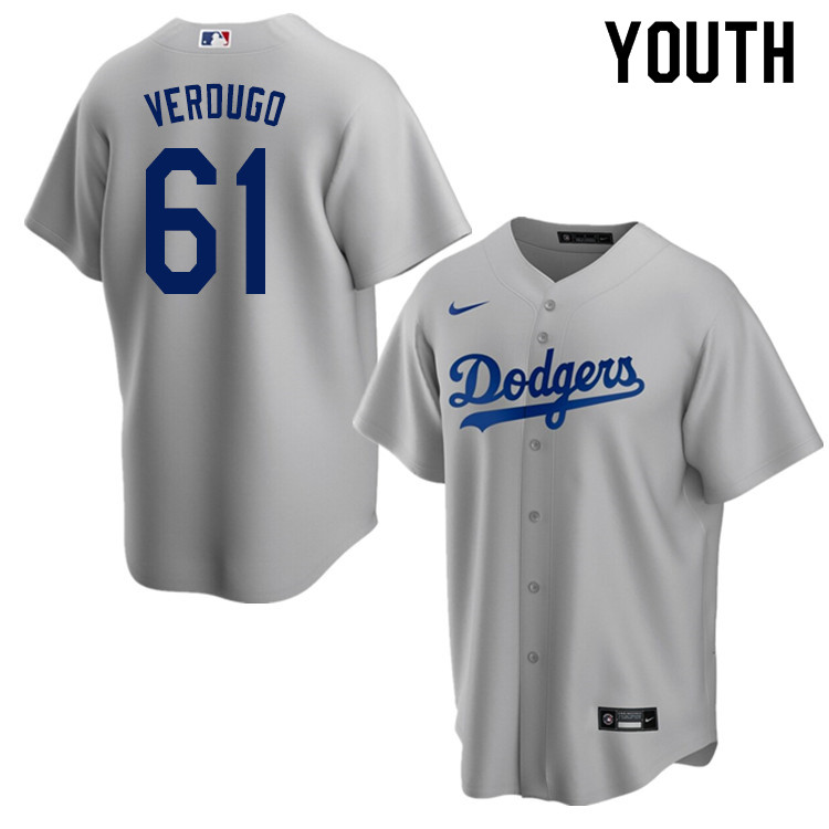 Nike Youth #61 Alex Verdugo Los Angeles Dodgers Baseball Jerseys Sale-Alternate